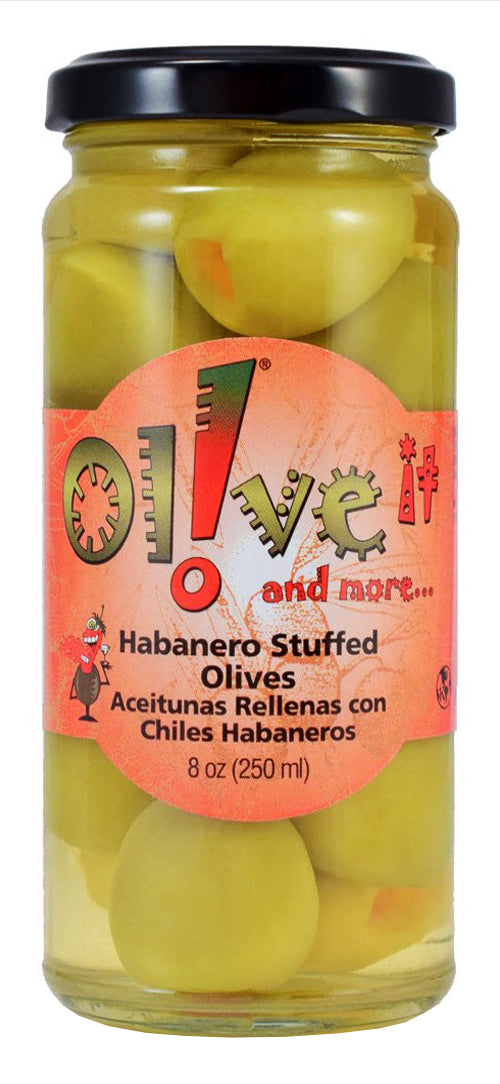 Habanero Stuffed Olives