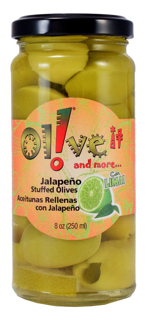 Jalapeno & Lime Stuffed Olives