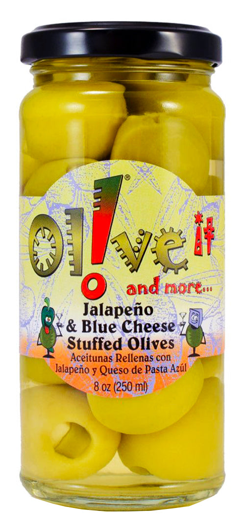 Jalapeno & Blue Cheese Stuffed Olives