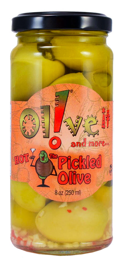 Hot Pickle Stuffed Olives