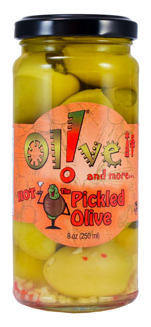 Hot Pickle Stuffed Olives