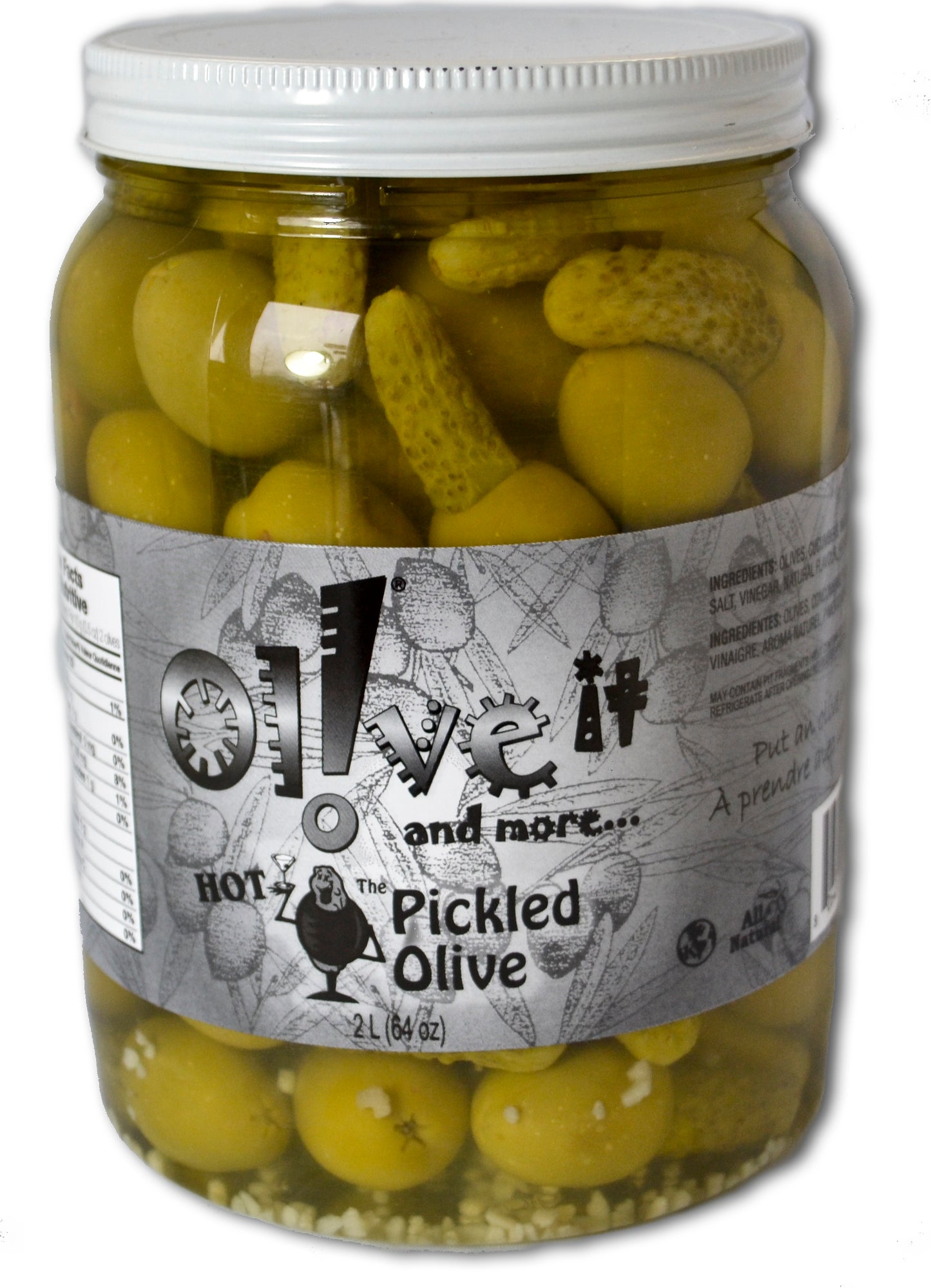 Hot Pickle Stuffed Olives
