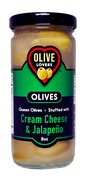 Cream Cheese & Jalapeno Stuffed Olives